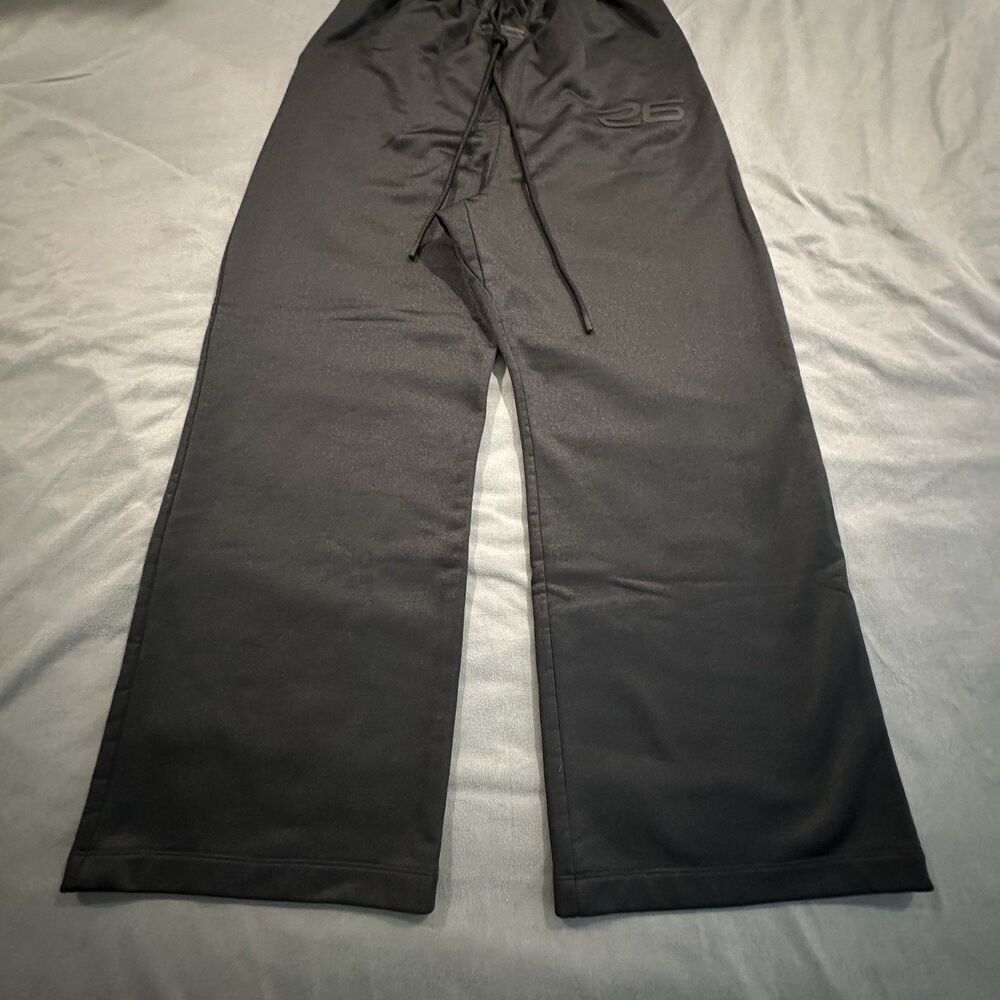 Fear of God Essentials Vintage Black Sweatpants Men's M Baggy Wide Leg #26 - Picture 6 of 16